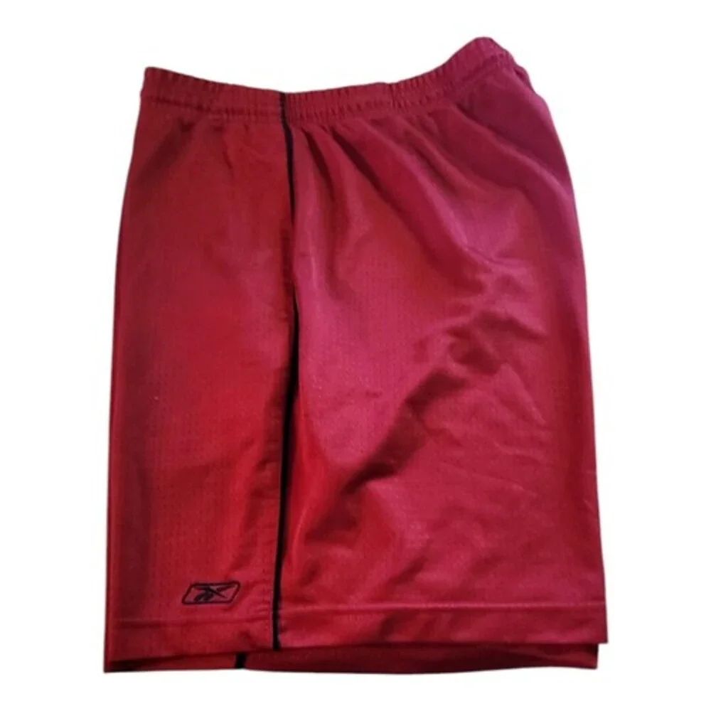 reebok men's Athletic Shorts  X Large Red